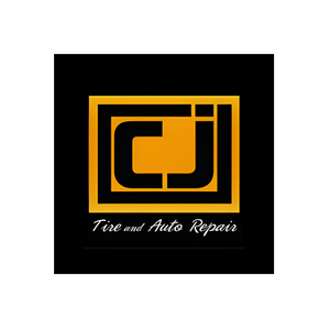 CJ Tire & Automotive brand logo for cjtireandauto.com