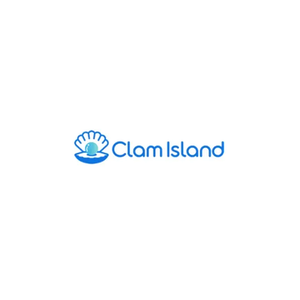 Clam Island brand logo for clamisland.fi