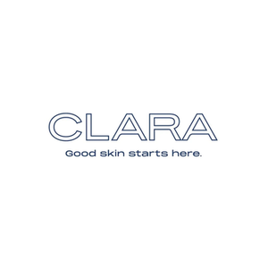 Clara Dermatology brand logo for claradermatology.com