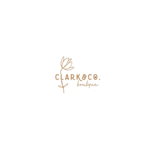 Clark & Co brand logo for clarkandcoboutique.com