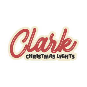 clarkchristmaslights brand logo for clarkchristmaslights.com