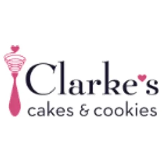 clarkescakesandcookies brand logo for clarkescakesandcookies.com