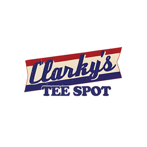 Clarky's Tee Spot brand logo for clarkysteespot.com