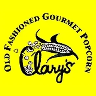 Clary's Popcorn brand logo for claryspopcorn.com