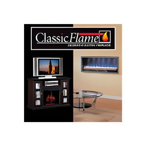 ClassicFlame brand logo for classicflame.com