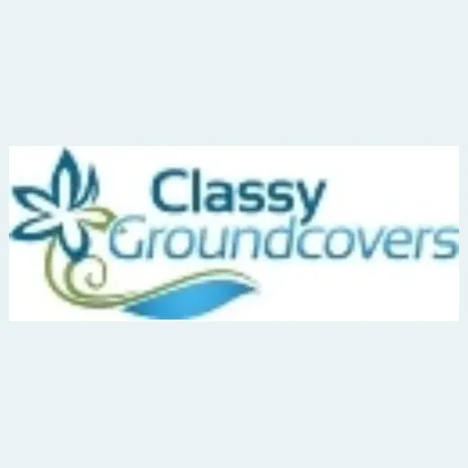 Classy Ground Covers brand logo for classygroundcovers.com