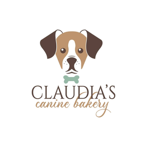 Claudia's Canine Bakery brand logo for claudiascaninebakery.com
