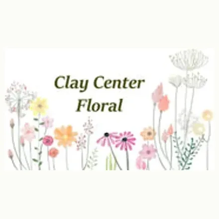claycenterflowers brand logo for claycenterflowers.com