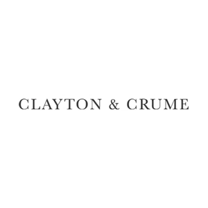 claytonandcrume brand logo for claytonandcrume.com