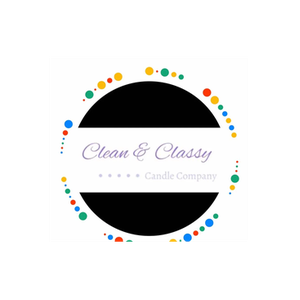 Clean and Classy Candle Co brand logo for cleanandclassycandleco.com