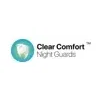 Clear Comfort Nightguards brand logo for clearcomfortnightguards.com
