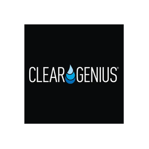Clear Genius brand logo for clear-genius.com