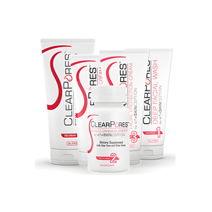 Clear Pores brand logo for clearporesdirect.com