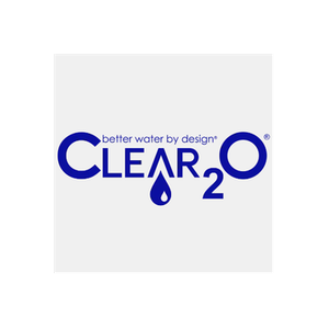Clear2O brand logo for clear2o.com