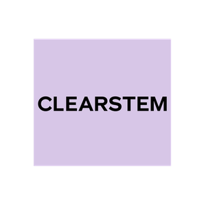 CLEARSTEM brand logo for clearstemskincare.com