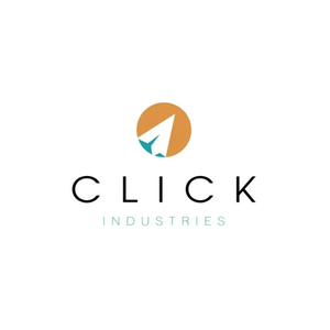 Click Industries brand logo for click-industries.com