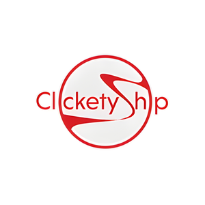 Clickety-Ship brand logo for clicketyship.com