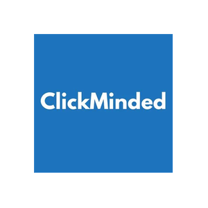 ClickMinded brand logo for clickminded.com