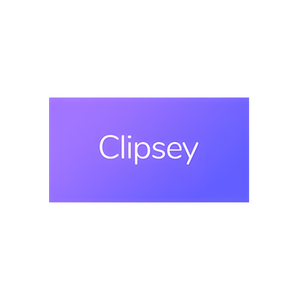 Clipsey brand logo for clipsey.com