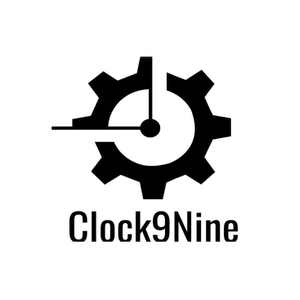 Clock 9 Nine brand logo for clock9nine.com