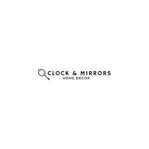 Clock and Mirrors brand logo for clockandmirrors.com
