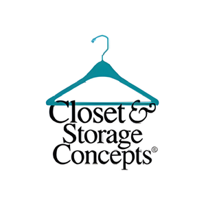 Closet & Storage Concepts brand logo for closetandstorageconcepts.com