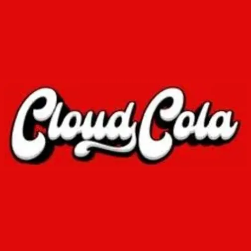 Cloud Cola brand logo for cloudcolastore.com