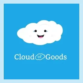 Cloud of Goods brand logo for cloudofgoods.com