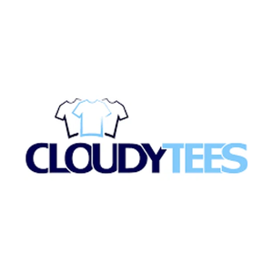 cloudytees brand logo for cloudytees.com