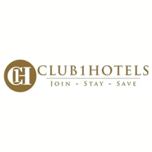 Club 1 Hotels brand logo for club1hotels.com