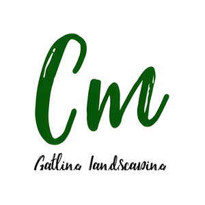 CM Gatling brand logo for cmgatlinglandscaping.com