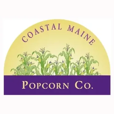 Coastal Maine Popcorn brand logo for coastalmainepopcorn.com