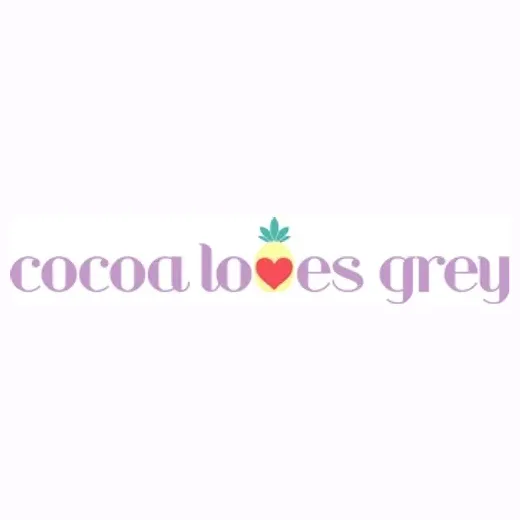 cocoalovesgrey brand logo for cocoalovesgrey.com