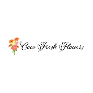 cocofreshflowers brand logo for cocofreshflowers.com