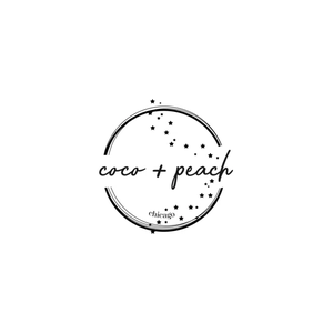 cocopeachjewelry brand logo for cocopeachjewelry.com