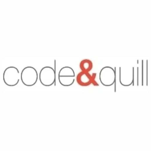 Code&Quill brand logo for codeandquill.com