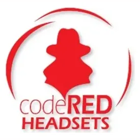 Code Red Headsets brand logo for coderedheadsets.com