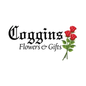 cogginsflowers brand logo for cogginsflowers.com