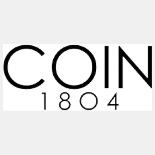 Coin 1804 brand logo for coin1804.com
