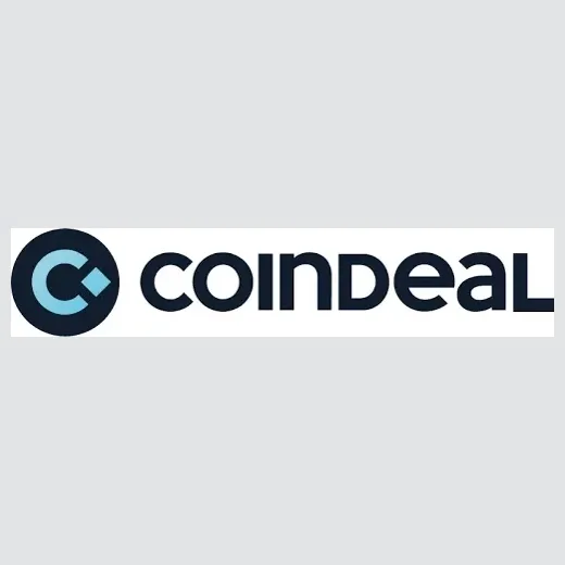CoinDeal brand logo for coindeal.us.com