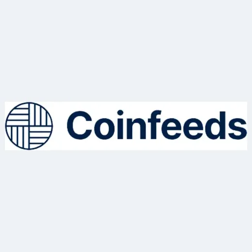 CoinFeeds brand logo for coinfeeds.io
