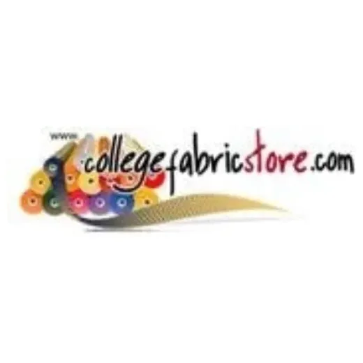 College Fabric Store brand logo for collegefabricstore.com