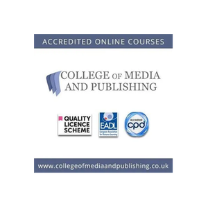 College of Media and Publishing brand logo for collegeofmediaandpublishing.co.uk