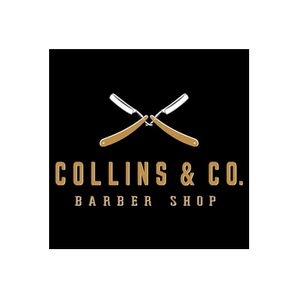 Collins & Co. brand logo for collinsandcobarbershop.com