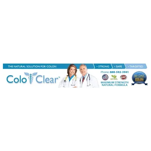 coloclear brand logo for coloclear.com