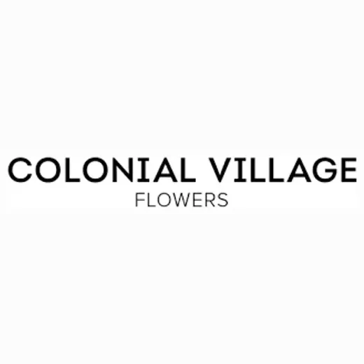 colonialvillage brand logo for colonialvillage.flowers