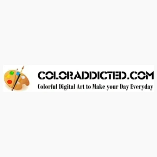 Color Addicted brand logo for coloraddicted.com