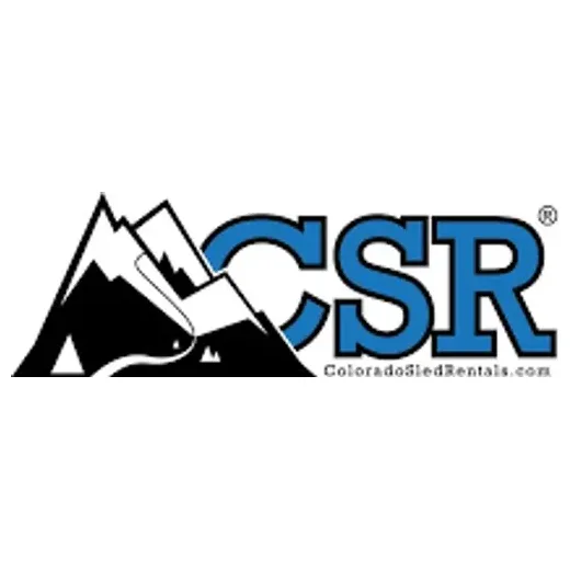 Colorado Sled Rentals brand logo for coloradosledrentals.com