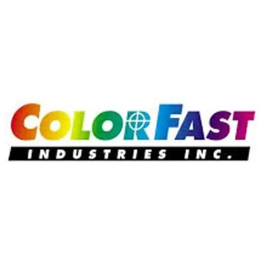 Colorfast brand logo for colorfastind.com