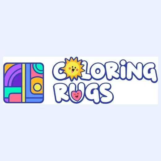 Coloring Rugs brand logo for coloringrugs.com